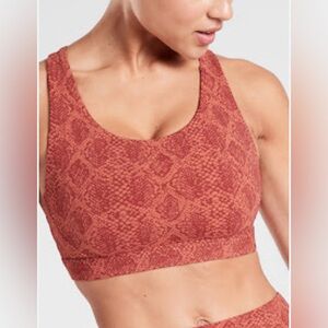 Athleta Ultimate Snakeskin bra